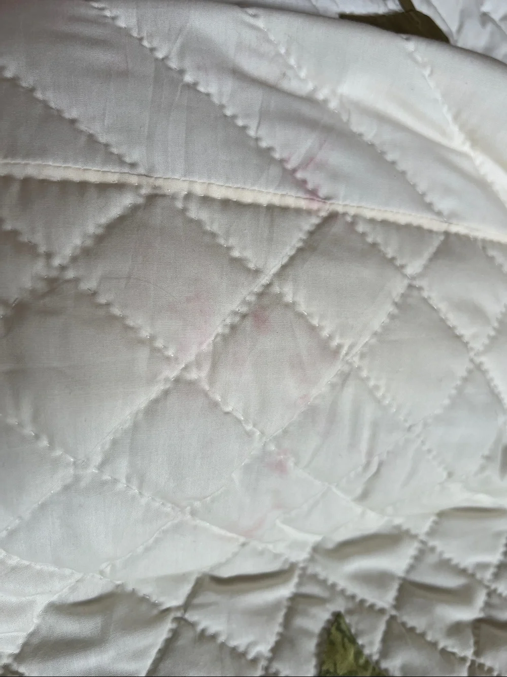 rose of sharon hand Crafted Amish hand sewn quilt Bedspread Floral Appliqué